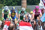 Kim Kirchen takes second place in the sprint